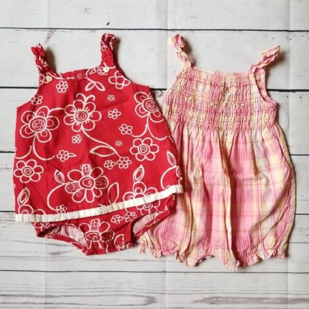 4 for $20 Lot of 2 Summer Rompers